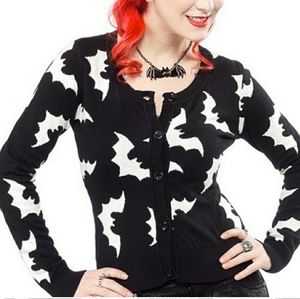 bat cardigan